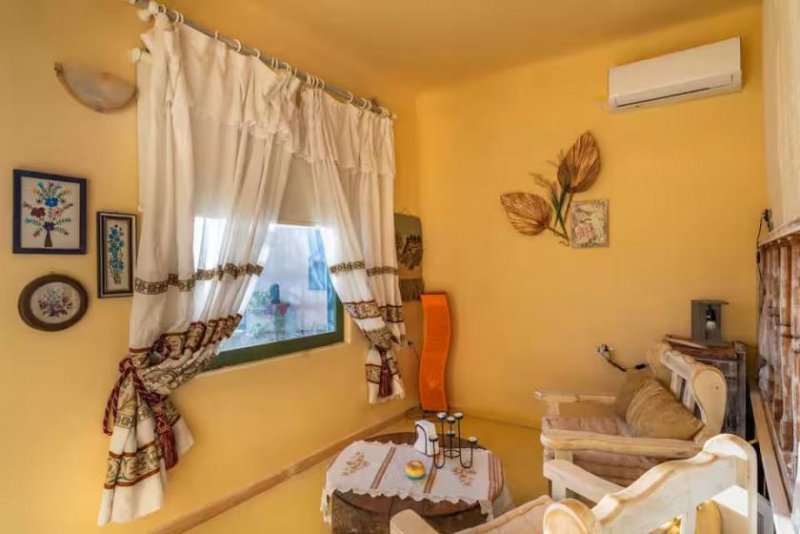 Mirsini MIT VIDEO! Kreta, Mirsini: Dorfhaus mit 2 Apartments und Dachterrasse, Meer- und Bergblick zu verkaufen Haus kaufen
